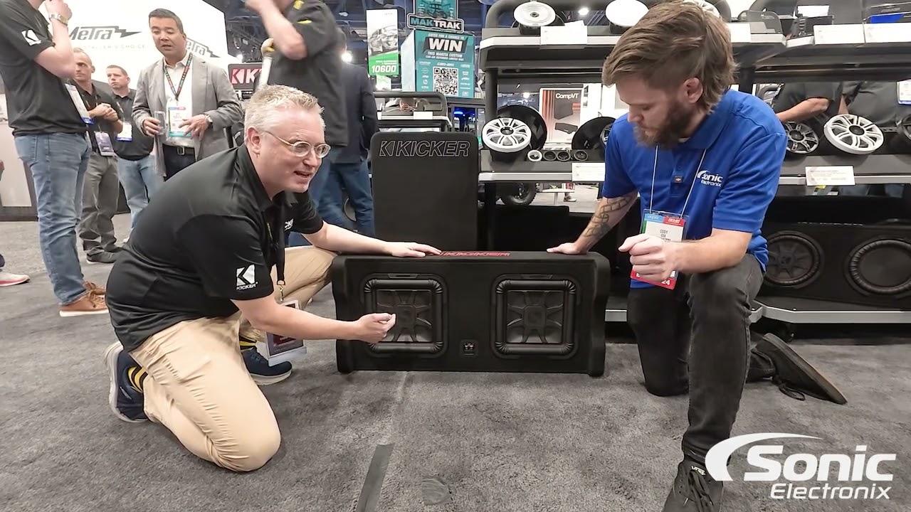 Корпус сабвуфера Kicker L7T Down Fire Loaded (SEMA 2024)