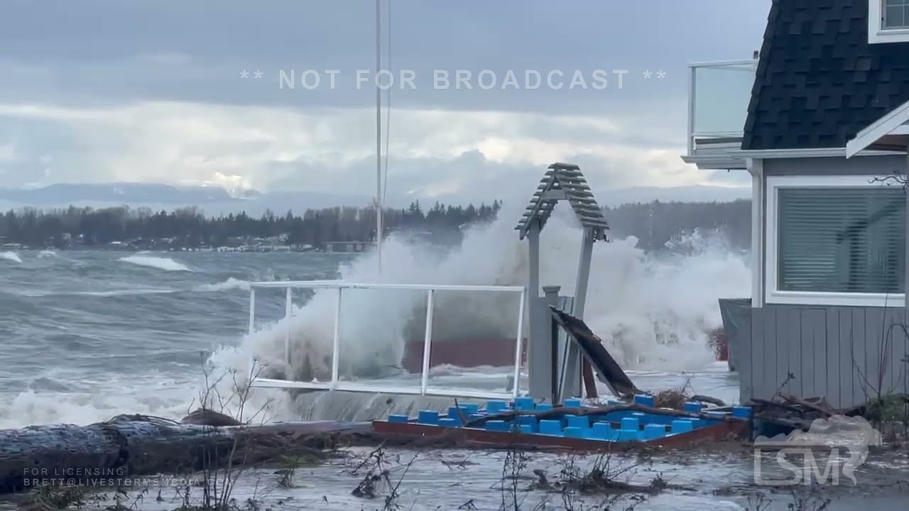 01/07/22  Tides Flood Birch Bay Washington
