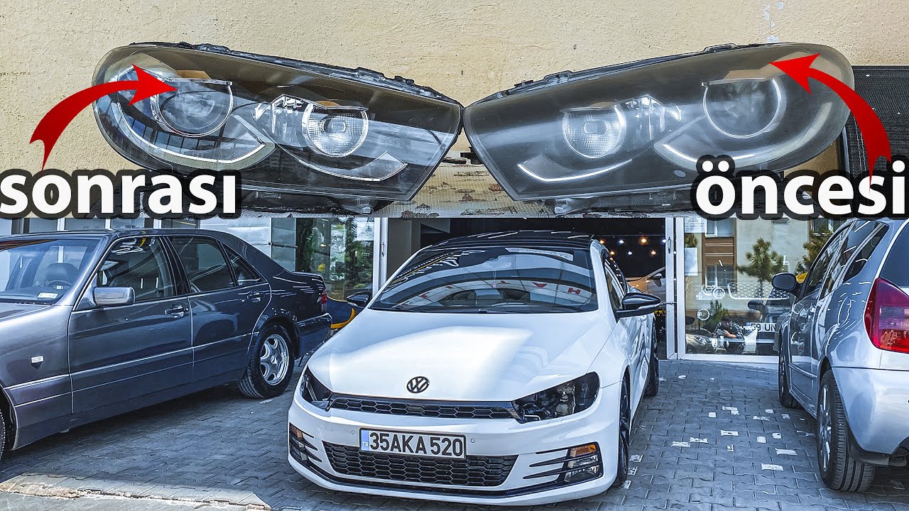 SCIROCCO FARLARI SIFIRLADIM // DBY Detailing te Stek Folyo Kapladık