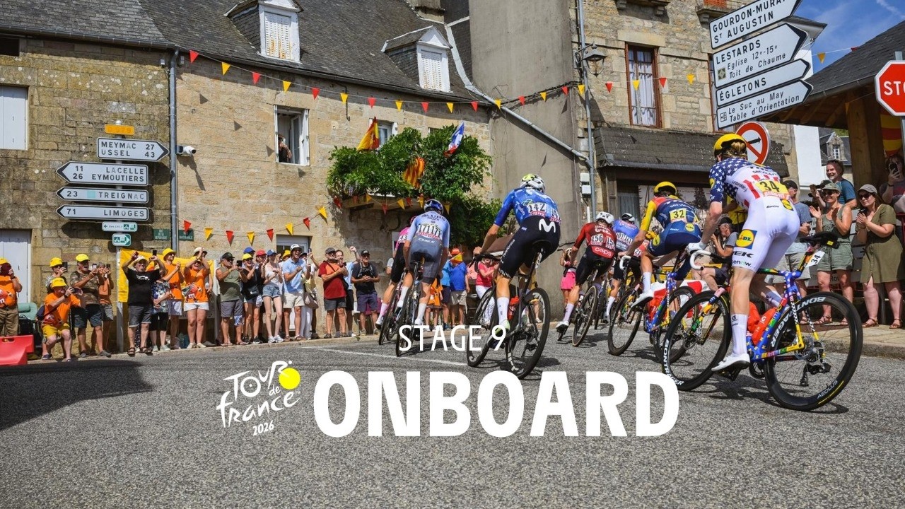 Tour de France 2026 - Stage 9 Onboard camera