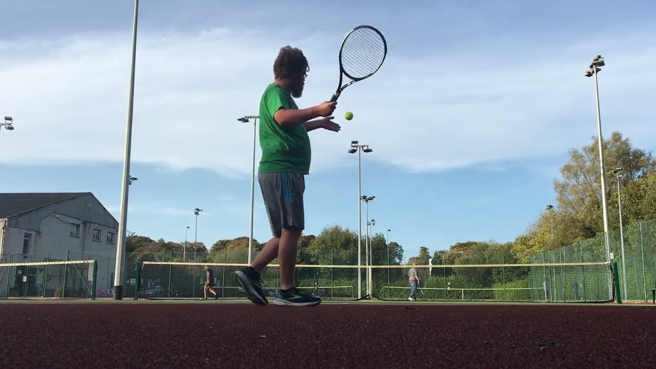 Open-stringbed Eastern Topspin Groundstrokes