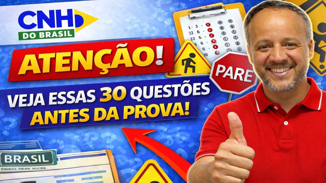 Prova do DETRAN 2026: Domine as NOVAS LEIS e Simulados Atualizados para Passar! #simuladodetran2026