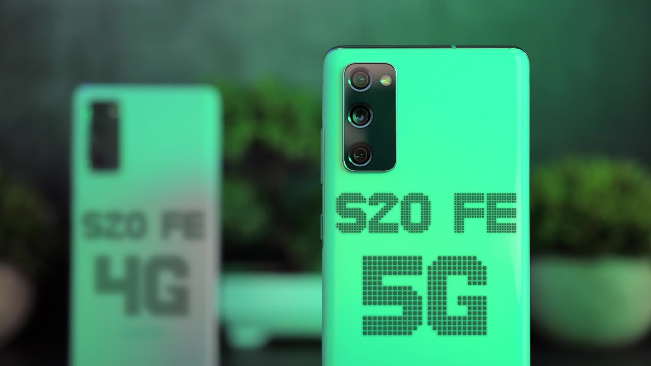 S20 FE 4G против 5G | 5 причин, почему S20 FE 5G намного лучше