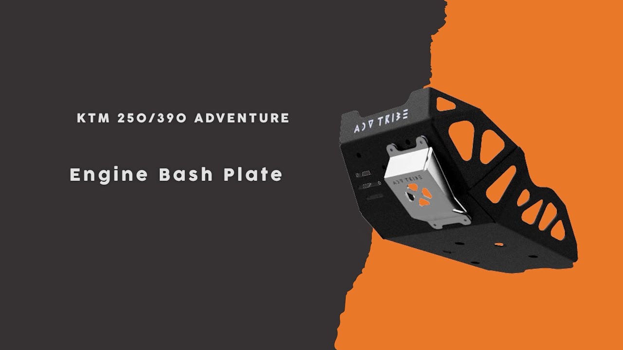 Engine Bash Plate for KTM 390 Adventure - Installation Guide
