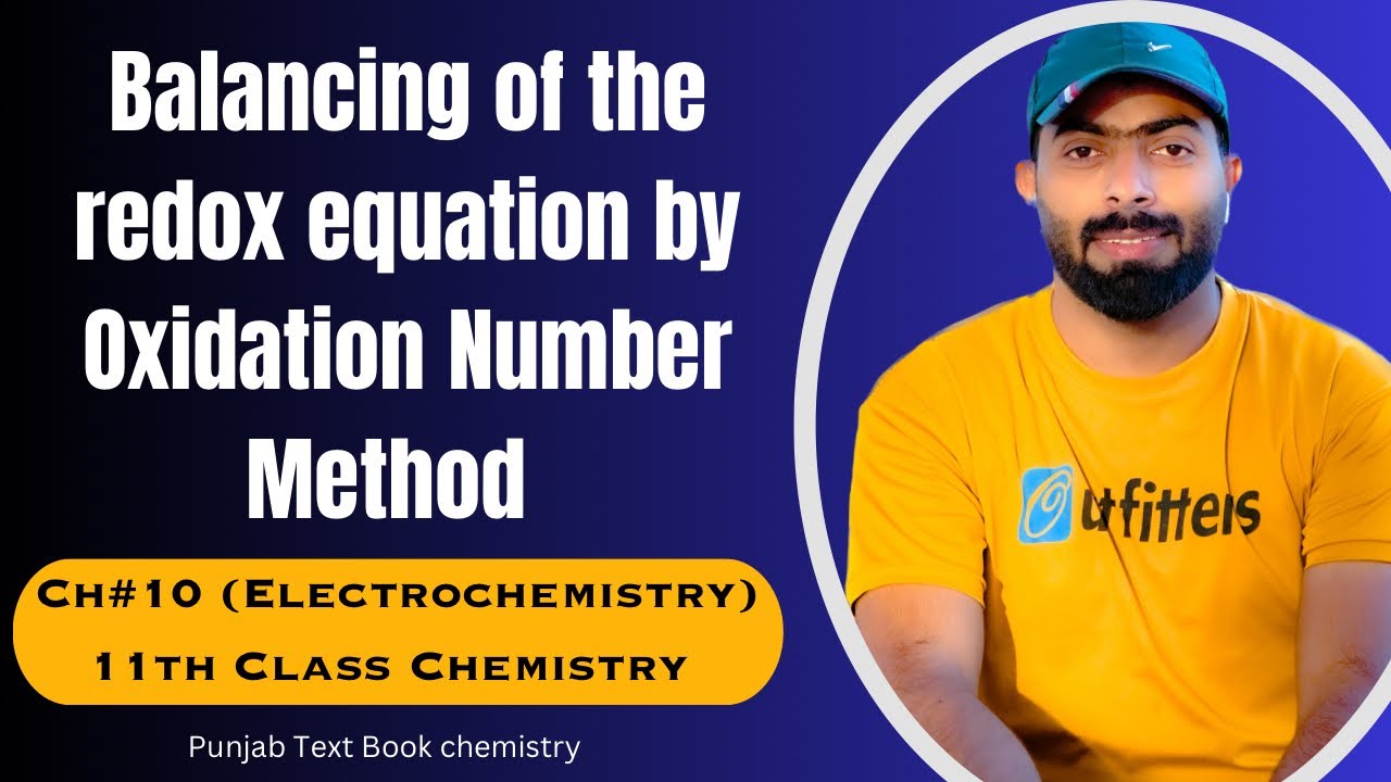 Balancing of the redox equation by Oxidation Number Method | ch#10 | 12th class chemistry