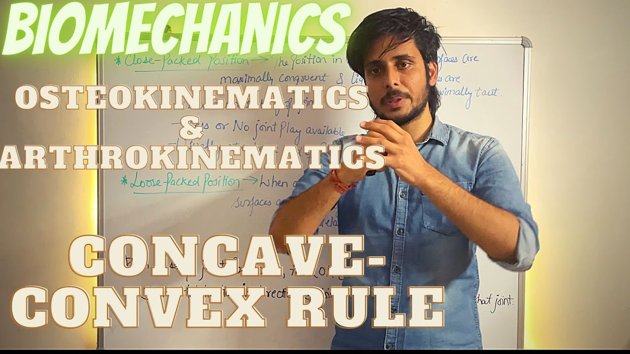 29. Biomechanics Chapter-2 (Osteokinematics & Arthrokinematics, Concave Convex Rule).
