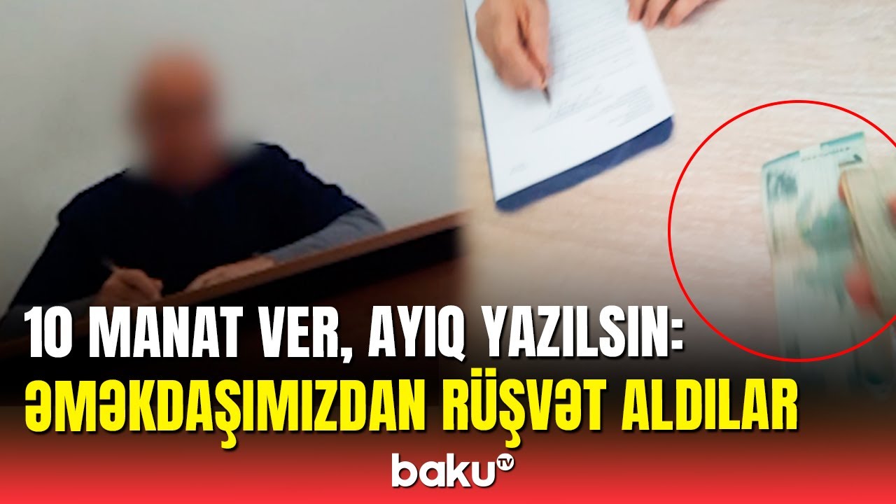 Ekspertiza mərkəzində qalmaqal | Sərxoş sürücüləri rüşvətlə ayıq yazdılar