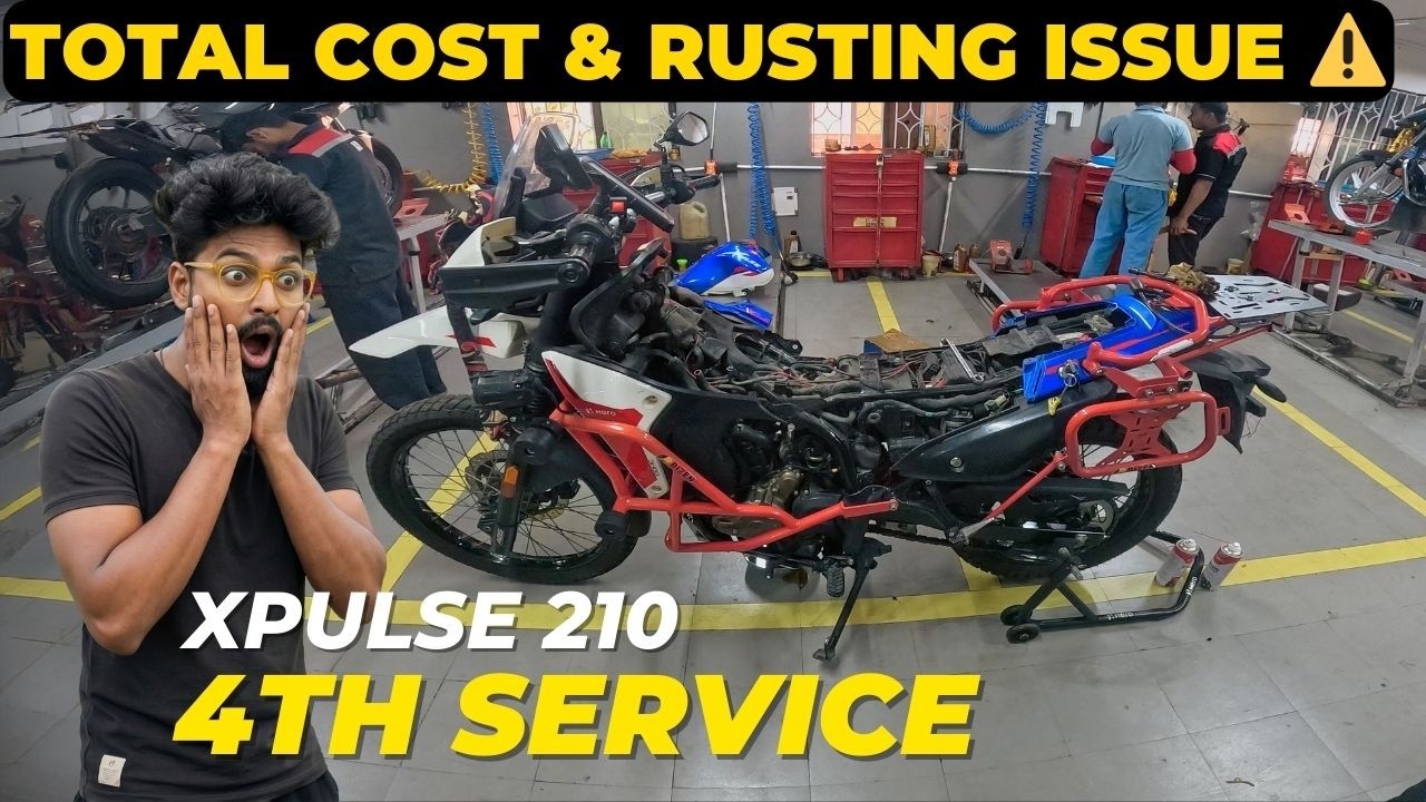 Xpulse 210 4th Servicing | Real Problems, Service Cost & Honest Review 😳
