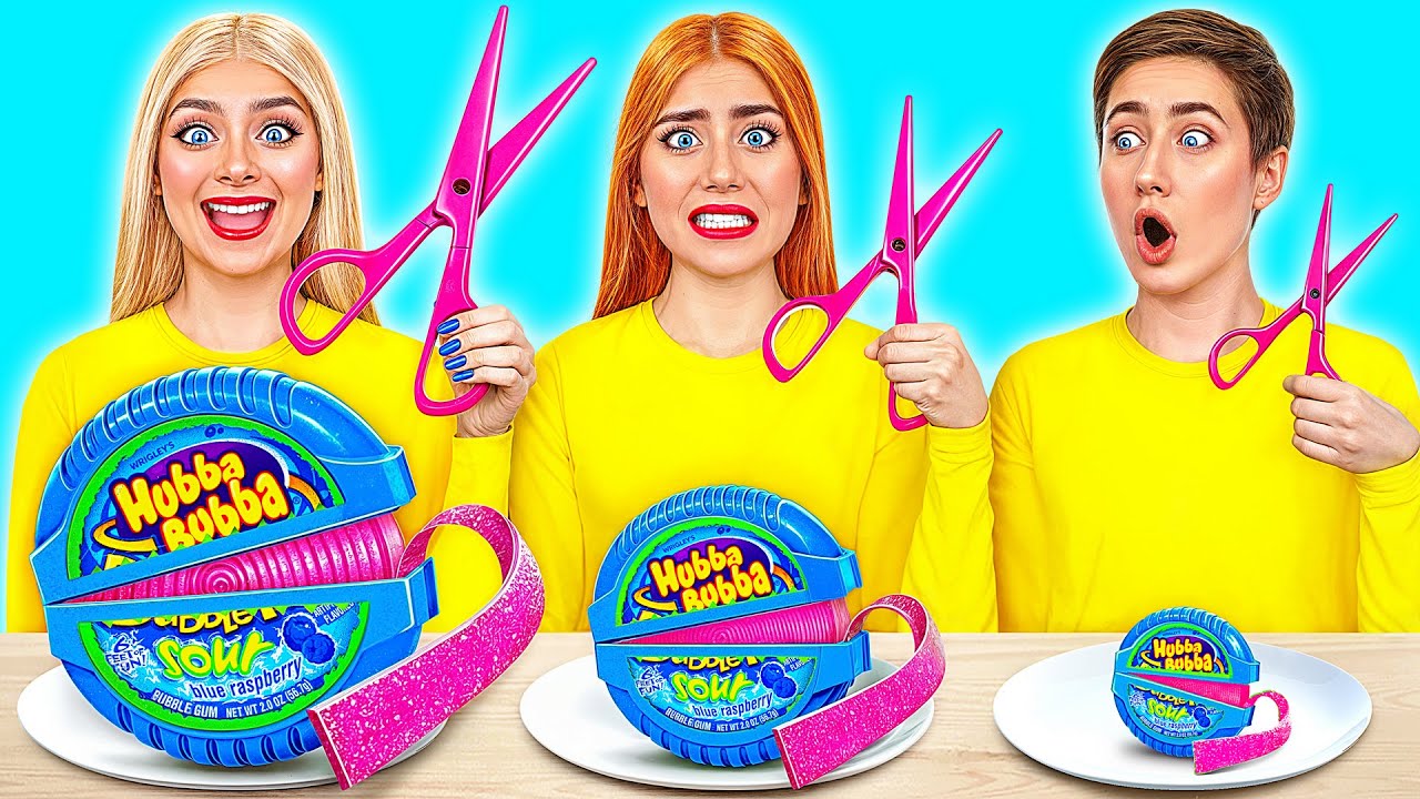 Big, Medium and Small Plate Challenge | Funny Situations by Funny DO Challenge