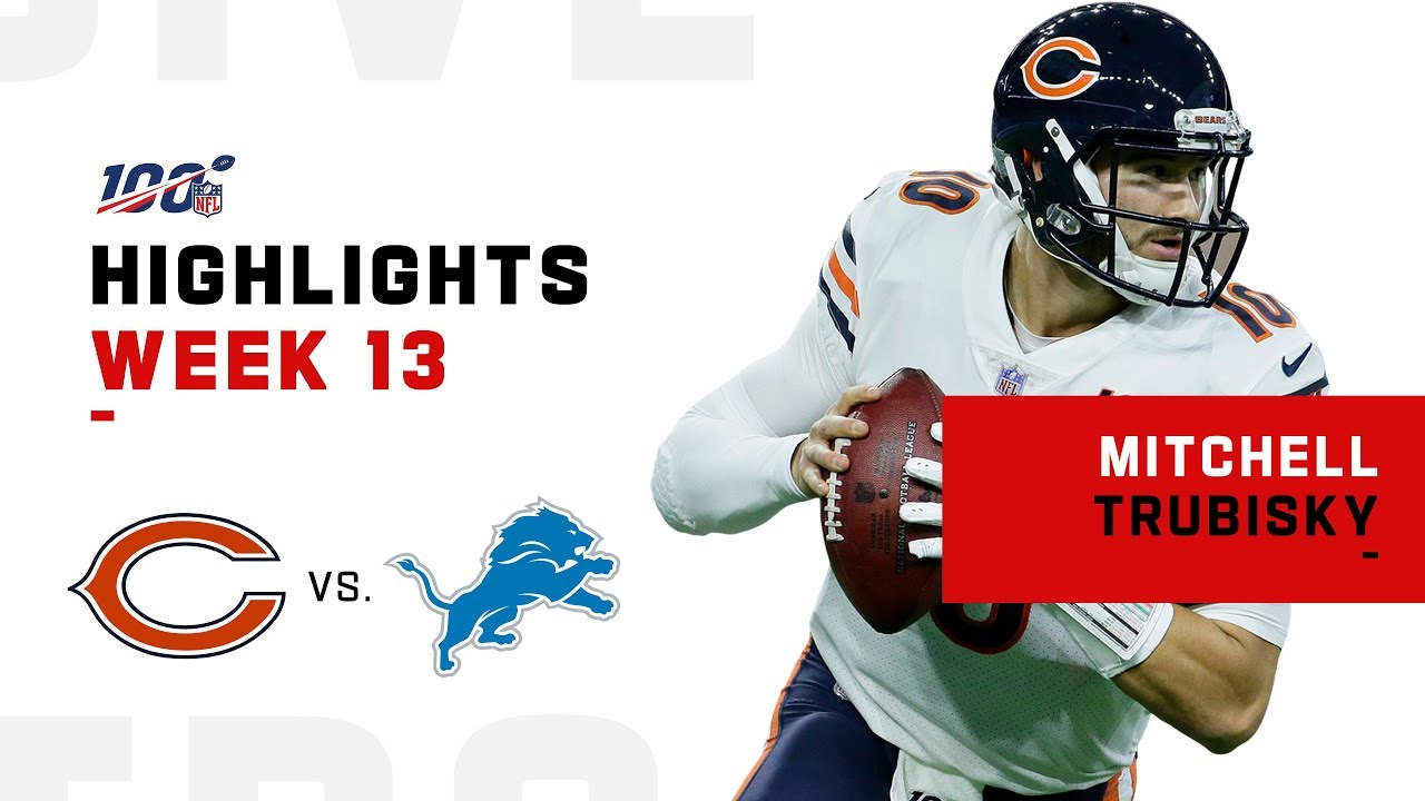 Mitchell Trubisky Feasts for 338 Yds & 3 TDs | NFL 2019 Highlights