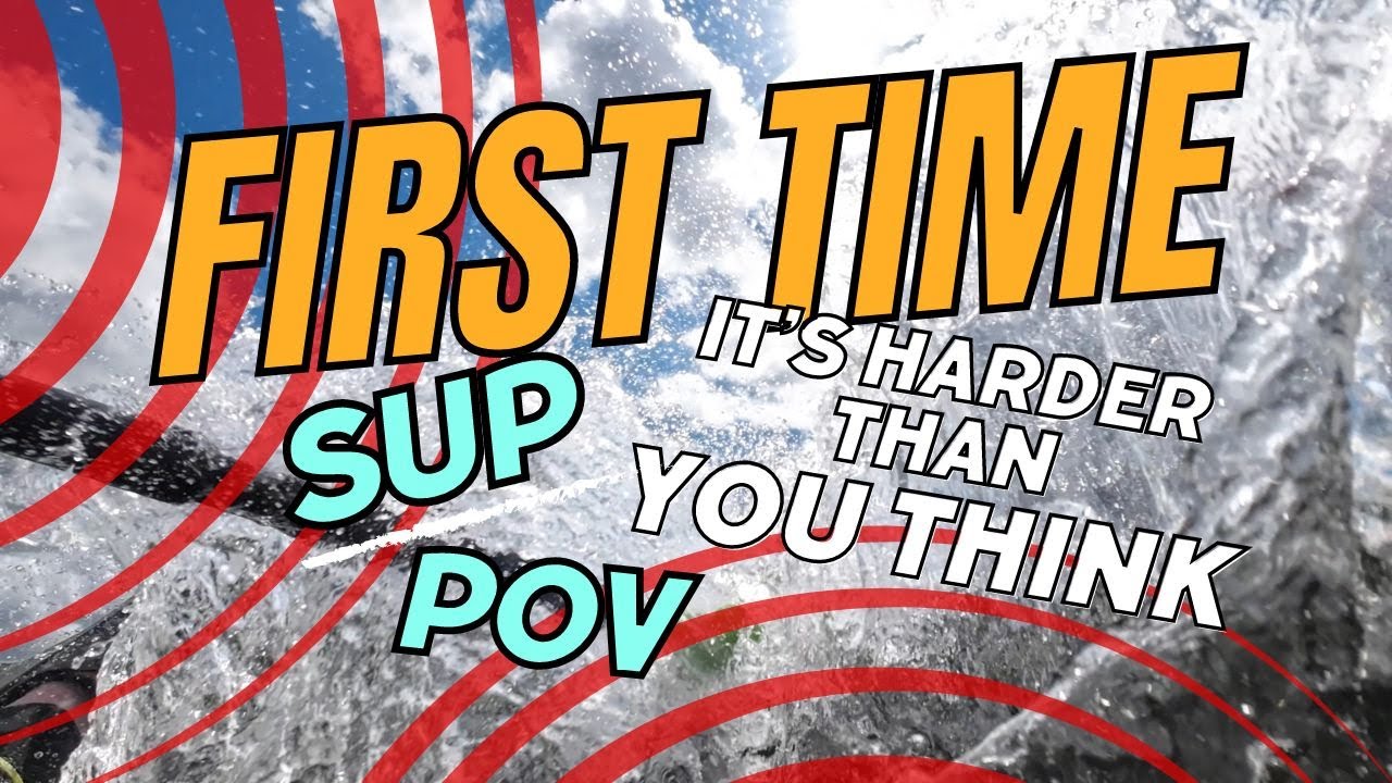 First Time SUP POV  It's not as easy as you think ! | Stand Up Paddle Boarding POV on Ullswater