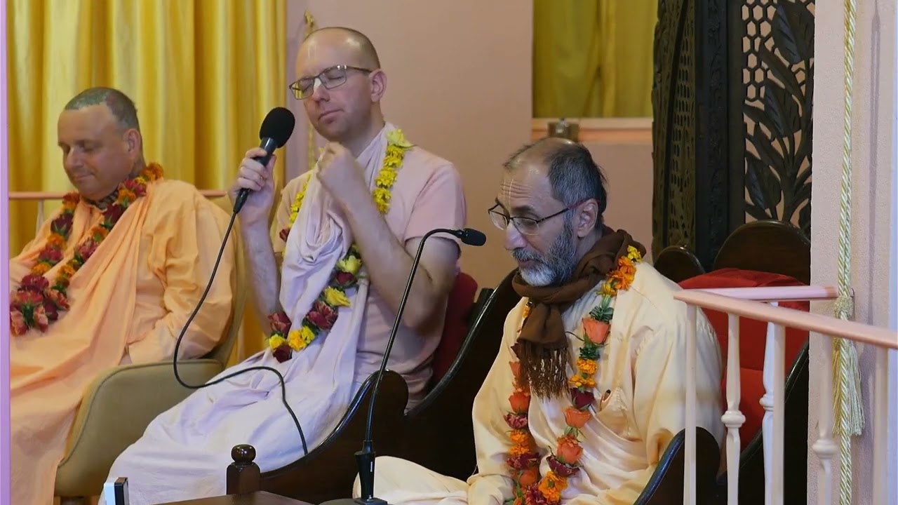 25-50 Glories of Subala Sakha by Srimad Bhakti Nandan Swami Maharaj, Rouen, 5.7.2025