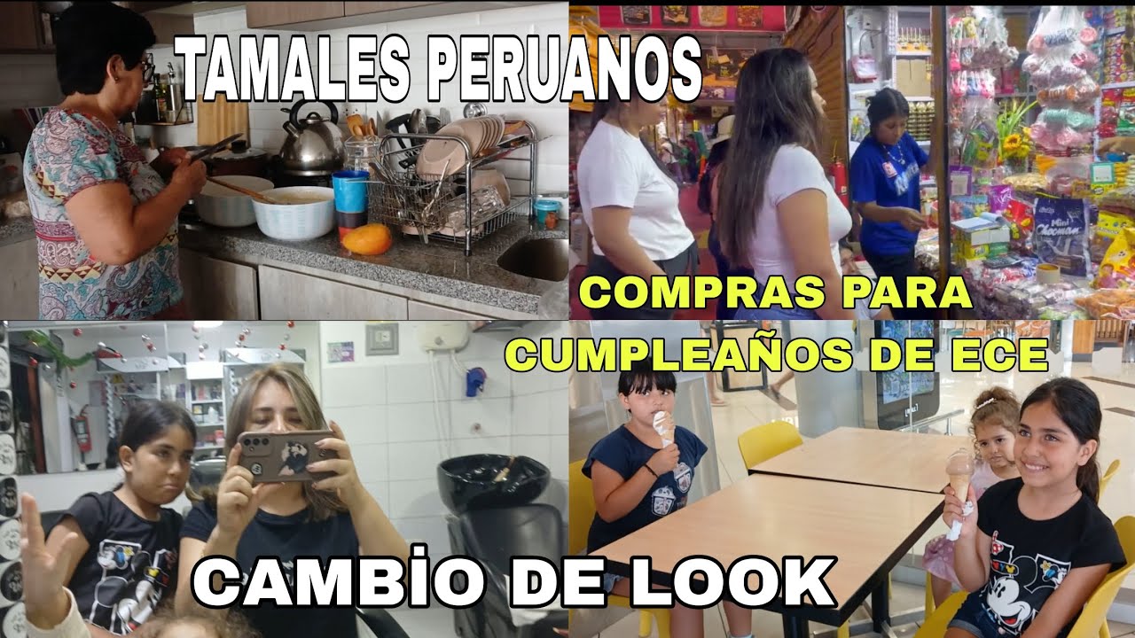 CAMBİO DE LOOK /COMPRAS PARA EL CUMPLEAÑOS DE ECE 🇵🇪🇹🇷