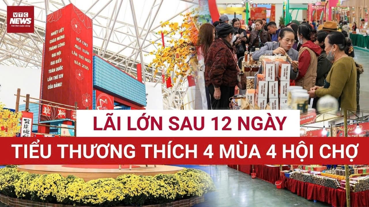 Hội chợ Mùa Xuân 2026: Ghi nhận doanh số khủng từ các gian bán hàng tết | VTC News