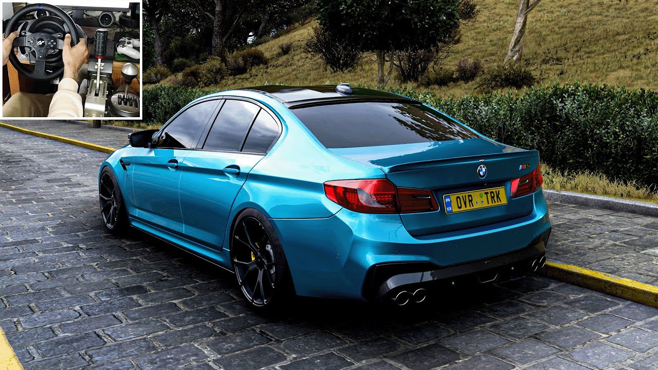 BMW M5 F90 (1000HP) - Forza Horizon 5 | Thrustmaster T300RS Gameplay