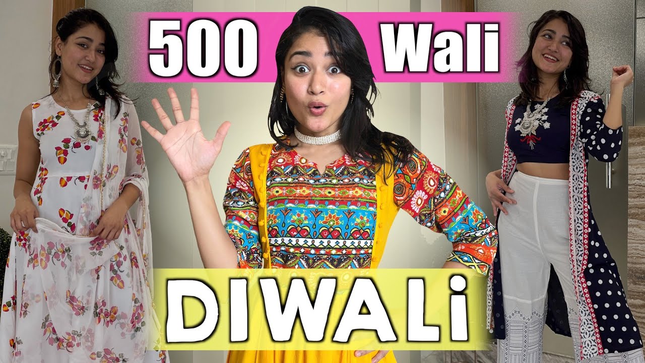 Best Festive Outfits Under Rs. 500/- from Meesho😍 | Is it Worth it?