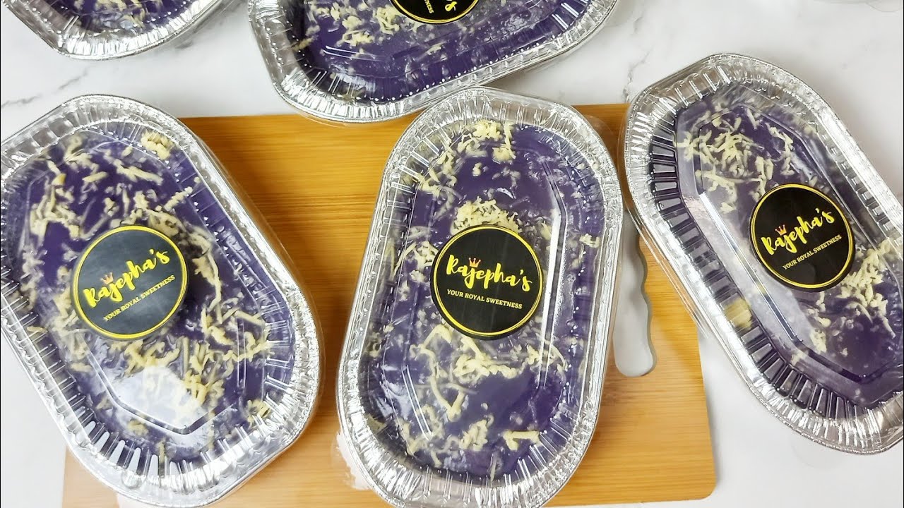 Steamed Ube Moist Cake| Negosyo Recipe