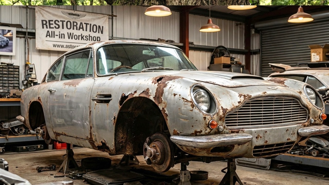 Full Restoration of a Rare 1971 Aston Martin DB6 Mk II | From Rust to Concours #carrestoration 