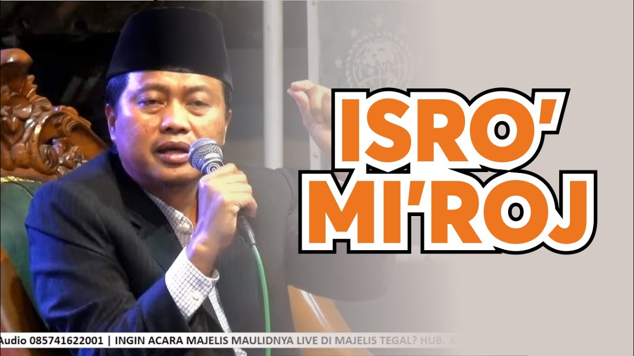 🔴 LIVE PENGAJIAN MEMAKNAI ISRO' MI'ROJ NABI MUHAMMAD SAW DAN PERINTAH SHOLAT