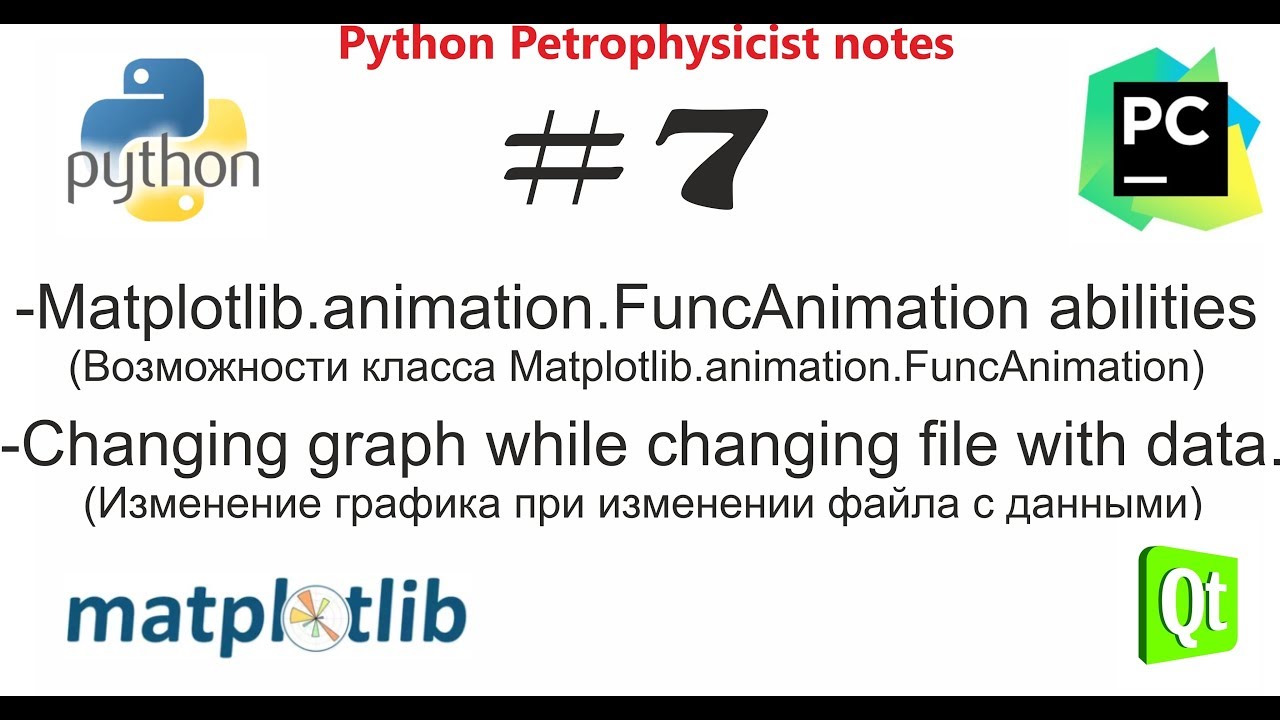 Python и Matplotlib модуль Animation (авто обновление графики)
