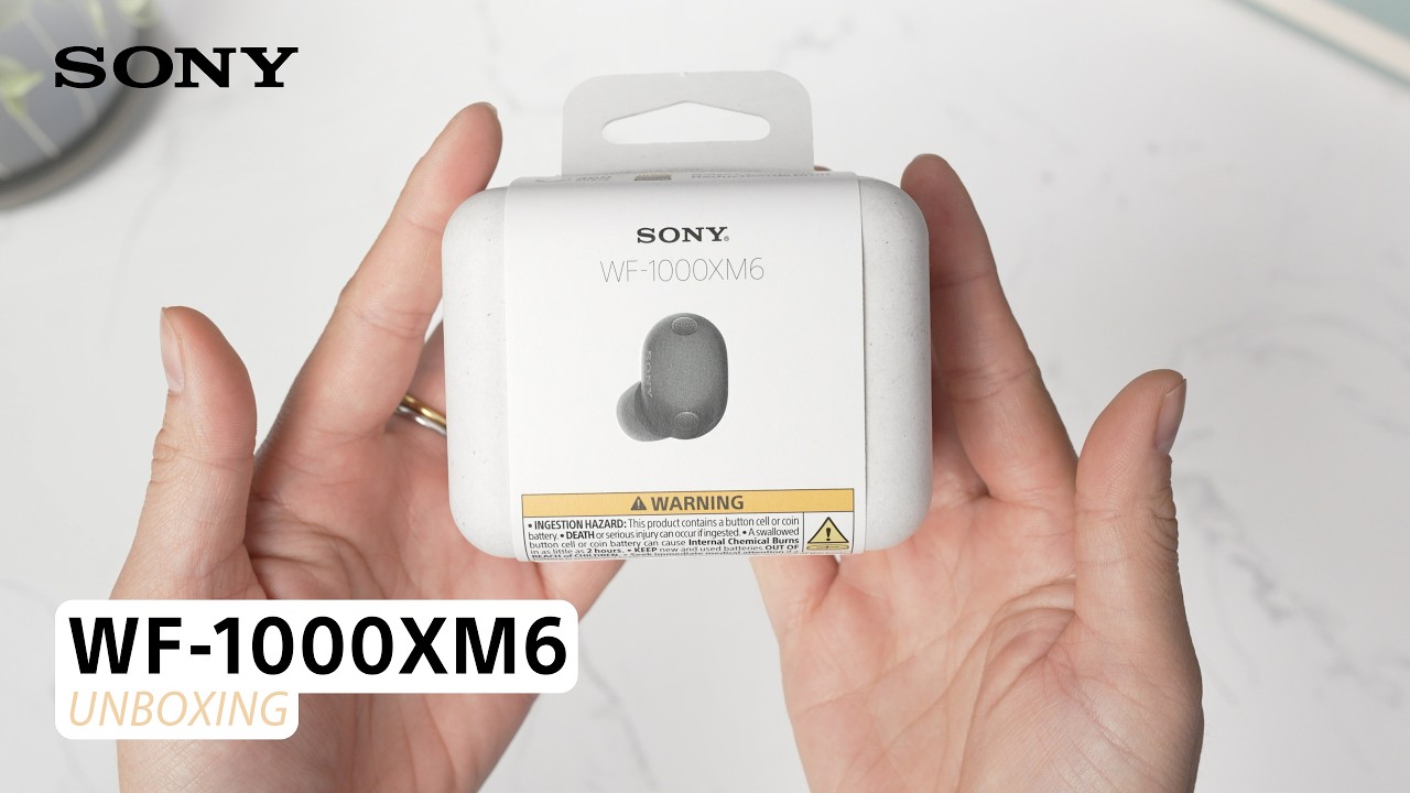 WF-1000XM6: Unboxing