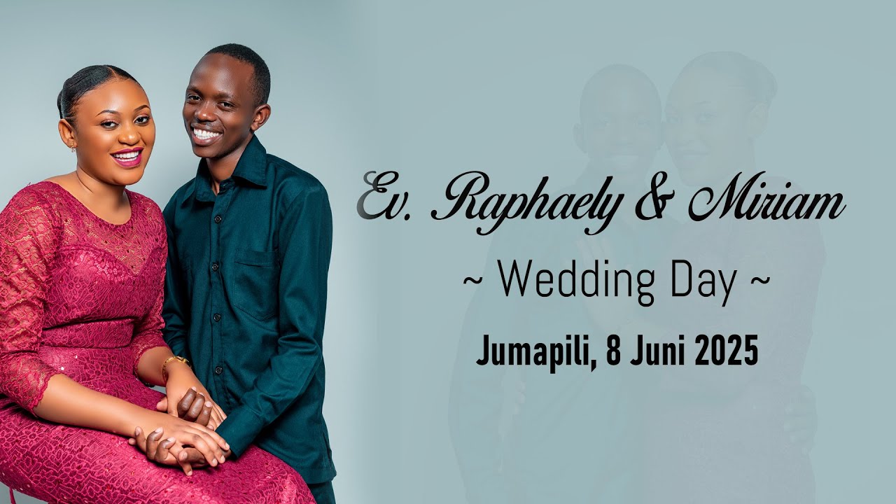 #Live EV. RAPHAELY & MIRIAM WEDDING | KIBO COMPLEX HALL | 8 JUNI 2025