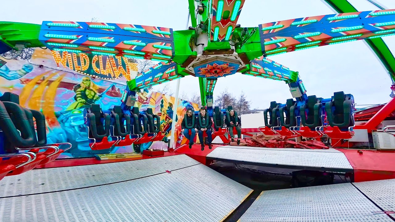 Wild Claw (Michael O’Brien) On Ride Newcastle Winter Wonderland 2025
