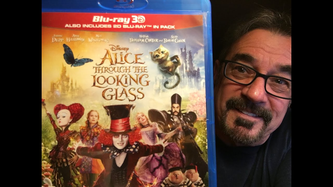 Alice through the Looking Glass 3D movie review.