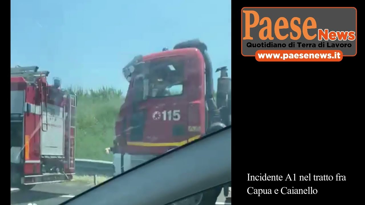 incidente a1 capua caianello