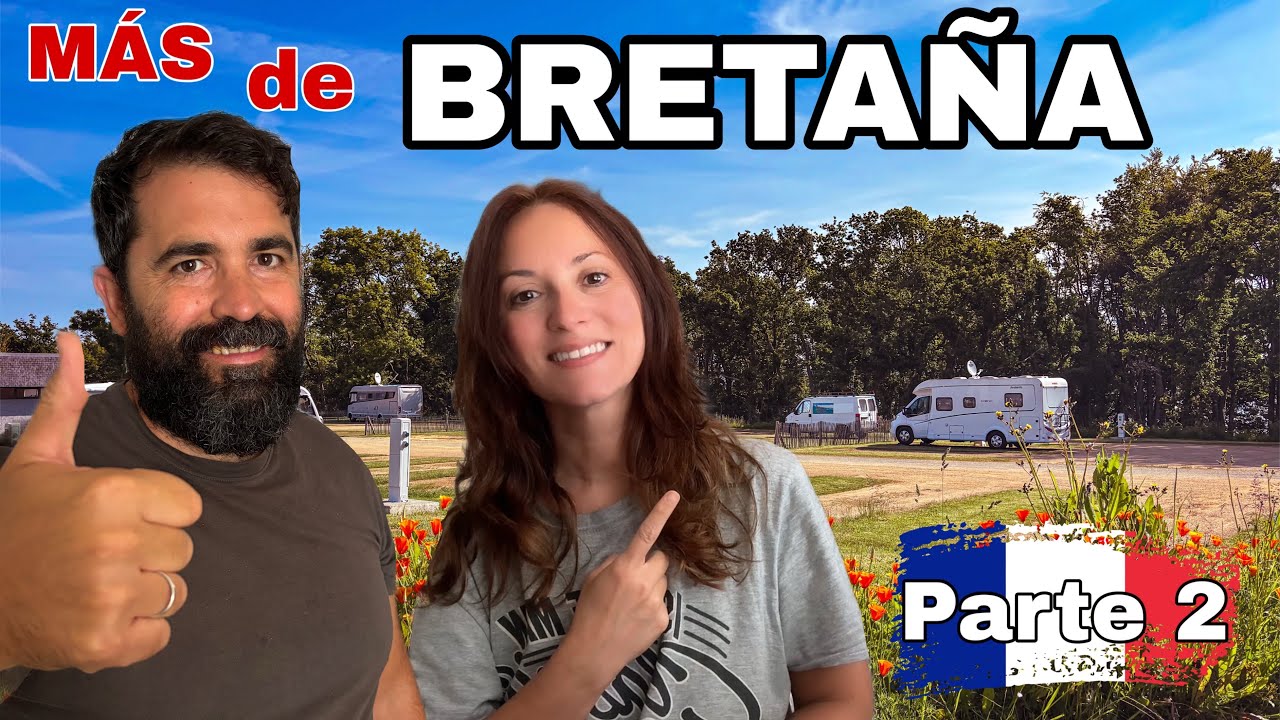 SAINT MALO, COSTA GRANITO ROSA y SUPER ÁREA para AUTOCARAVANAS #vanlife #camper #autocaravana 