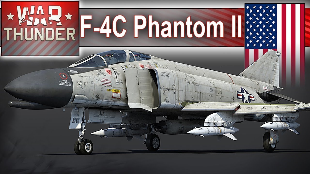 F-4C Phantom II dwukrotna prędkość dźwięku - War Thunder