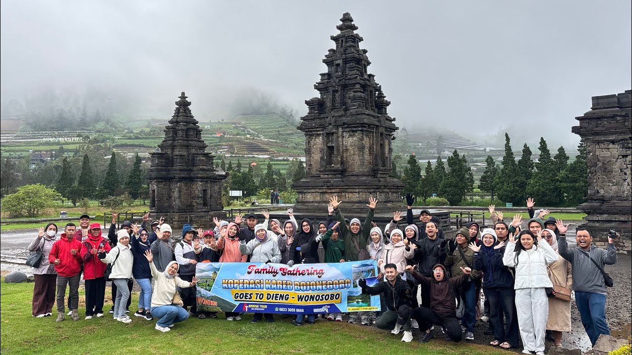 Family Gathering Koperasi Kareb Bojonegoro Goes To Dieng-Wonosobo!!