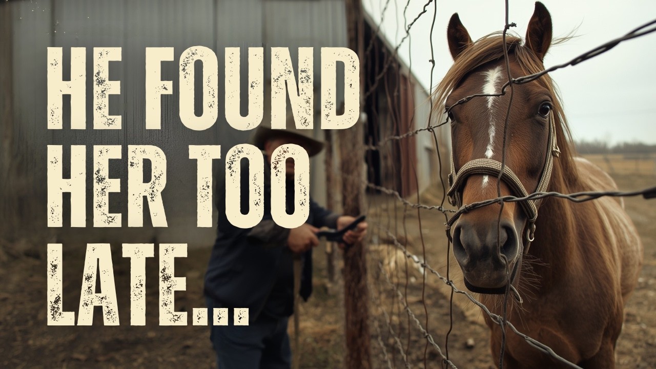He Found a Gypsy Horse Tangled in Wire… What She Gave Him Was Worth More Than Money