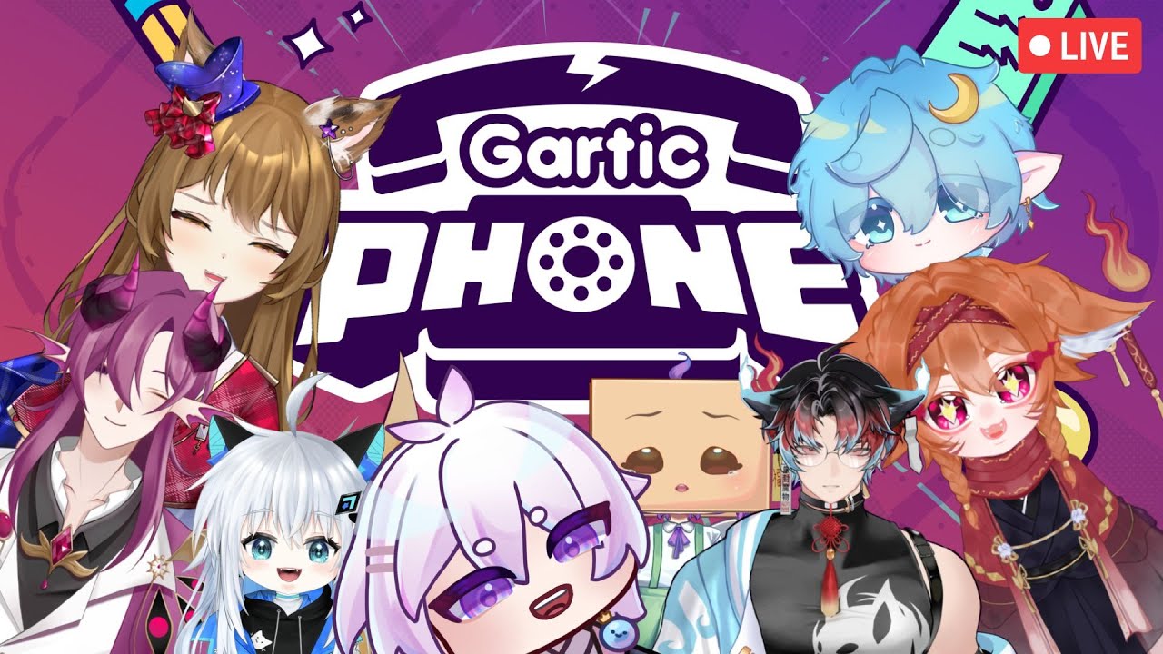 【🔴Live 】Gartic Phone