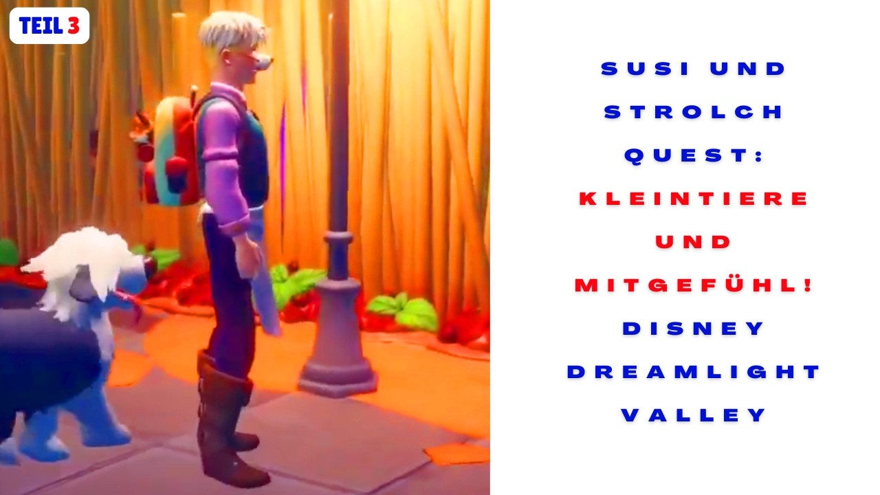 996 Teil 3 Quest Susi + Strolch (Lady Tramp): Kleintiere und Mitgefühl 😀 Dreamlight Valley Gameplay