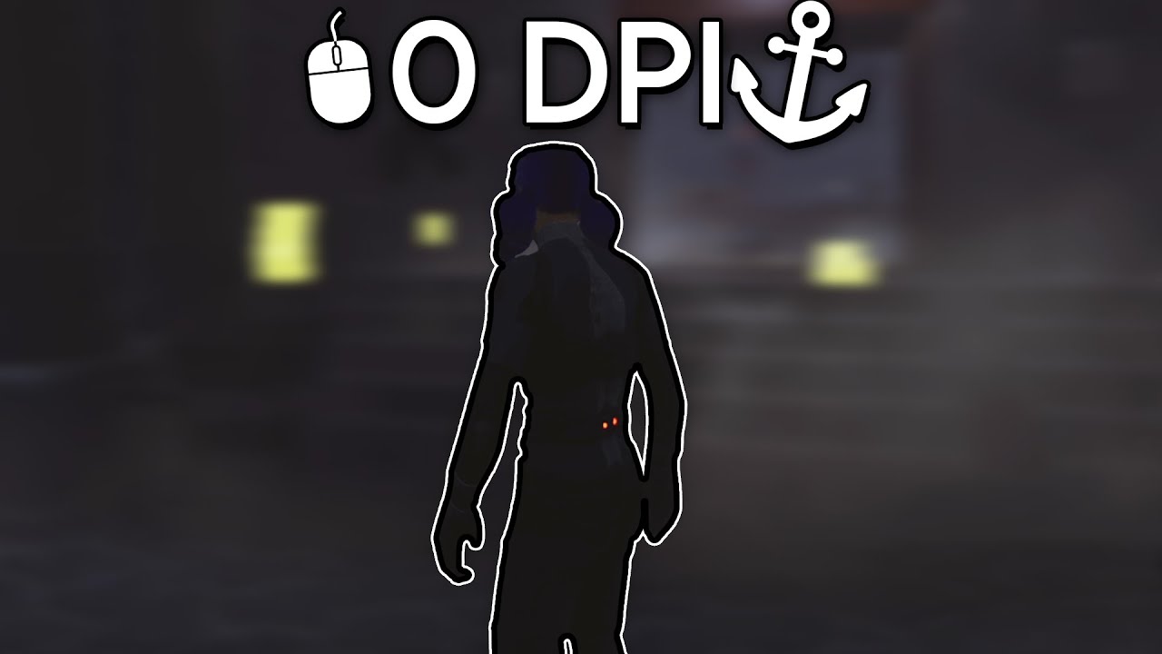 COLOQUEI O DPI DO MEU MOUSE NO MINIMO!