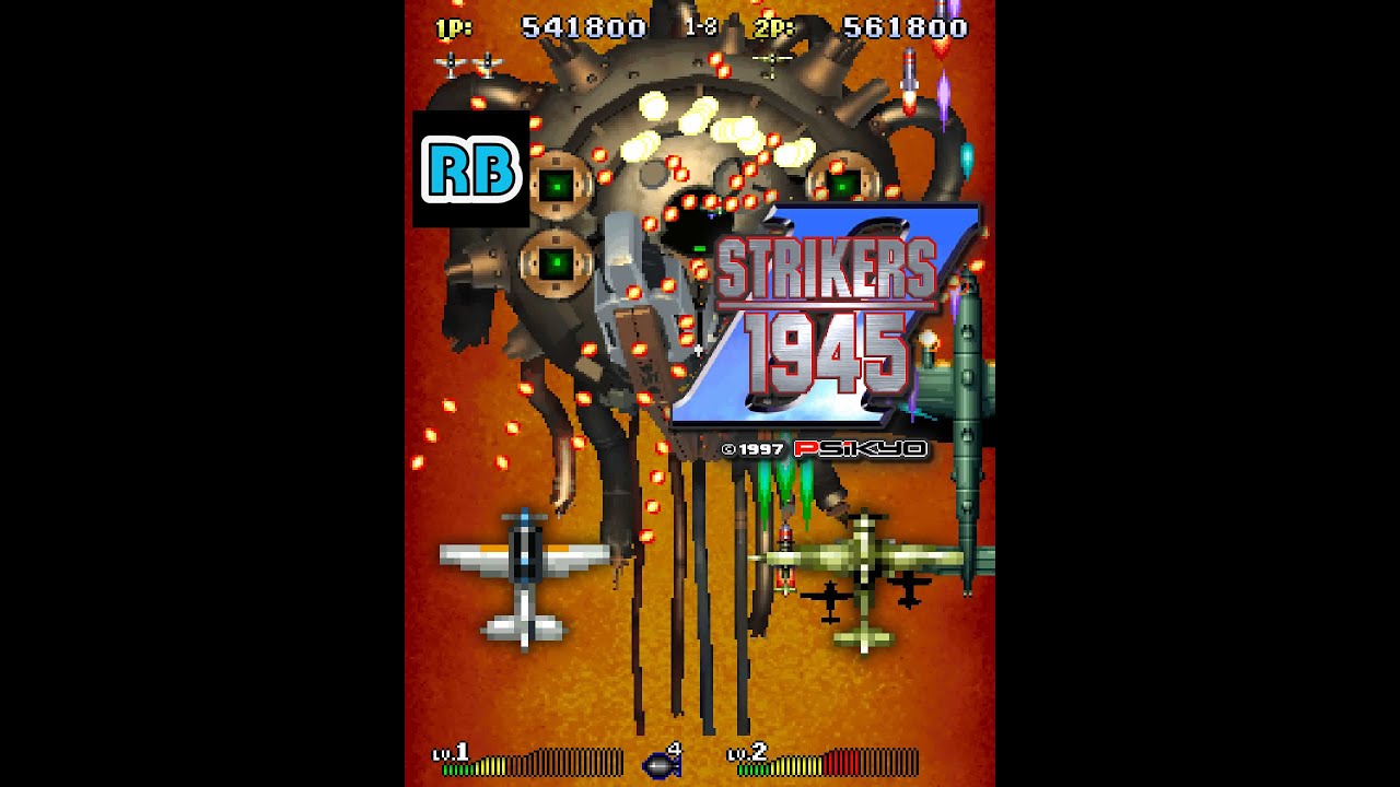 1997 [60fps] Strikers 1945 II 2Players Loop1 (2-4)