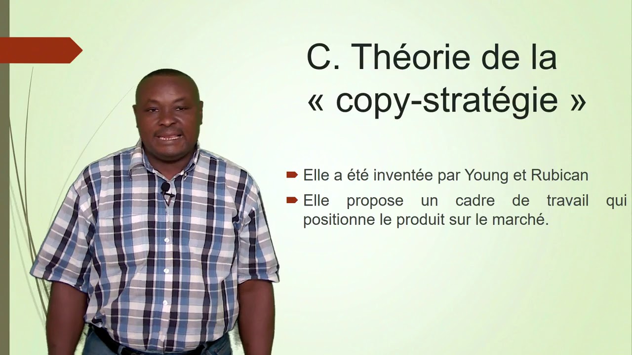 Cours de création Publicitaire - Partie 1 - DAGBELOU Dominique