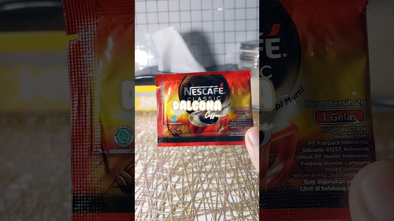 DALGONA COFFEE #shorts #shortsvideo #dalgonacoffee #dalgona #nescafe #kopi