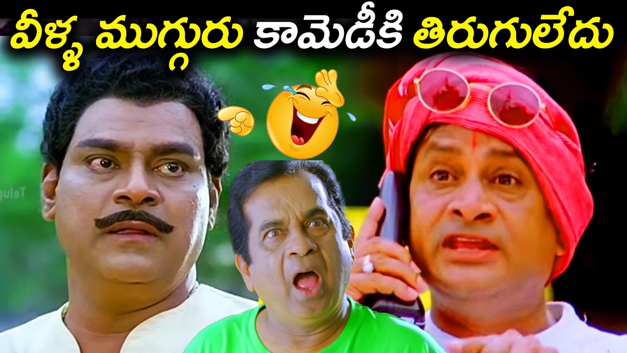 కామెడీ అంటే ఈ ముగ్గురిదే. M.S Narayana,Kota Srinivasa Rao And Brahmanandam Back Back Comedy Videos