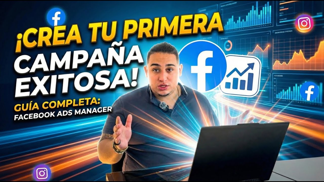 🚀 Aprende a crear tu página de Facebook y lanzar tu primer anuncio publicitario desde cero.