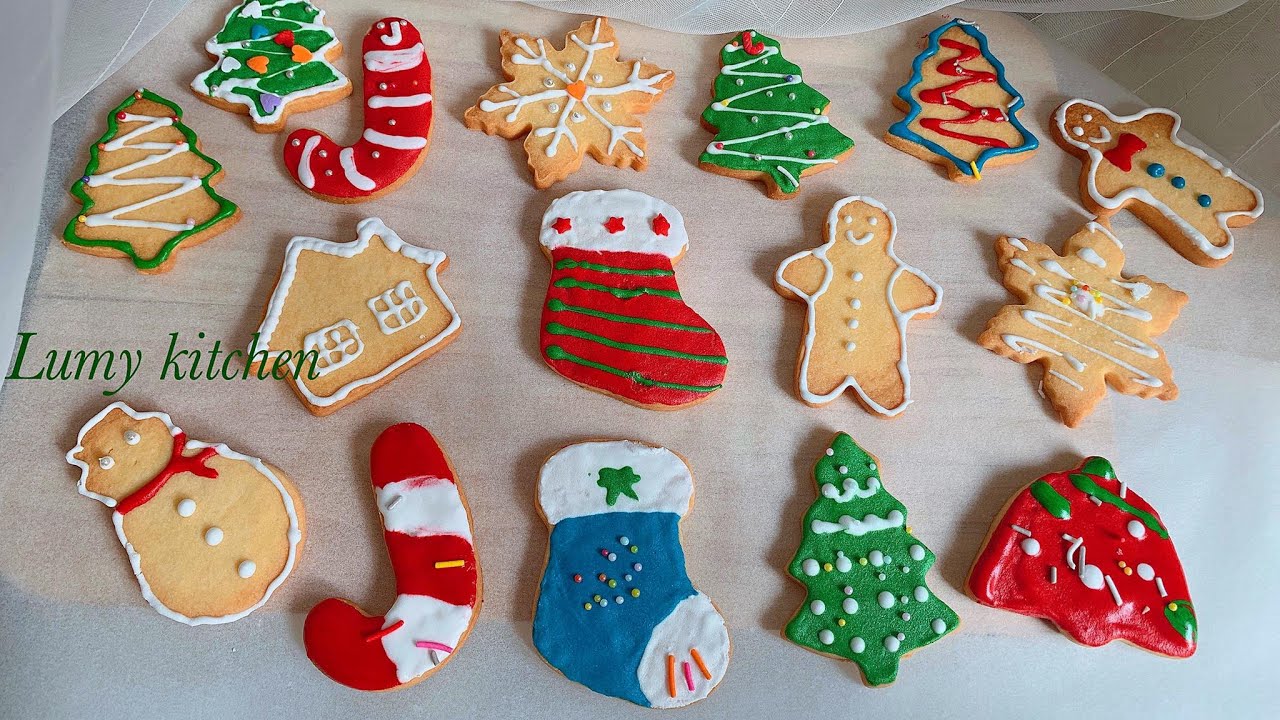 ROYAL ICING COOKIE | B&Aacute;NH QUY GI&Aacute;NG SINH ICING | CHRISTMAS COOKIE | B&Aacute;NH QUY NOEL | LUMY KITCHEN