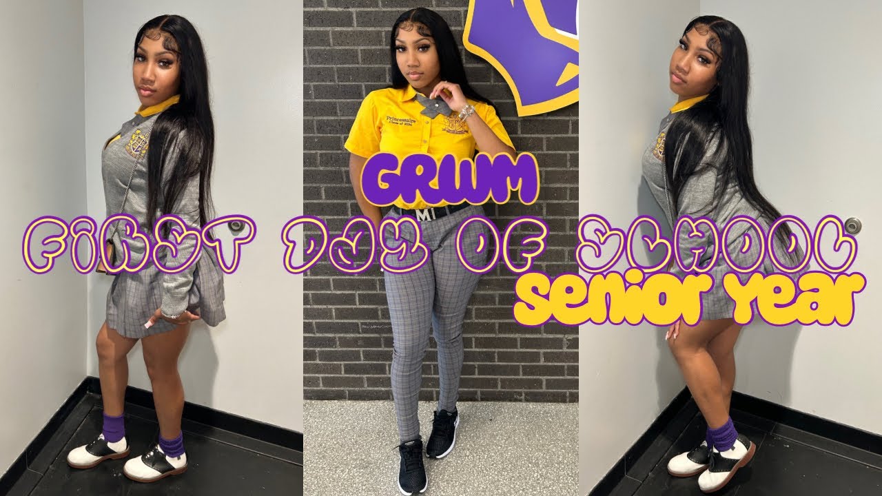 GRWM:First Day Of School ||Senior Edition* 2023