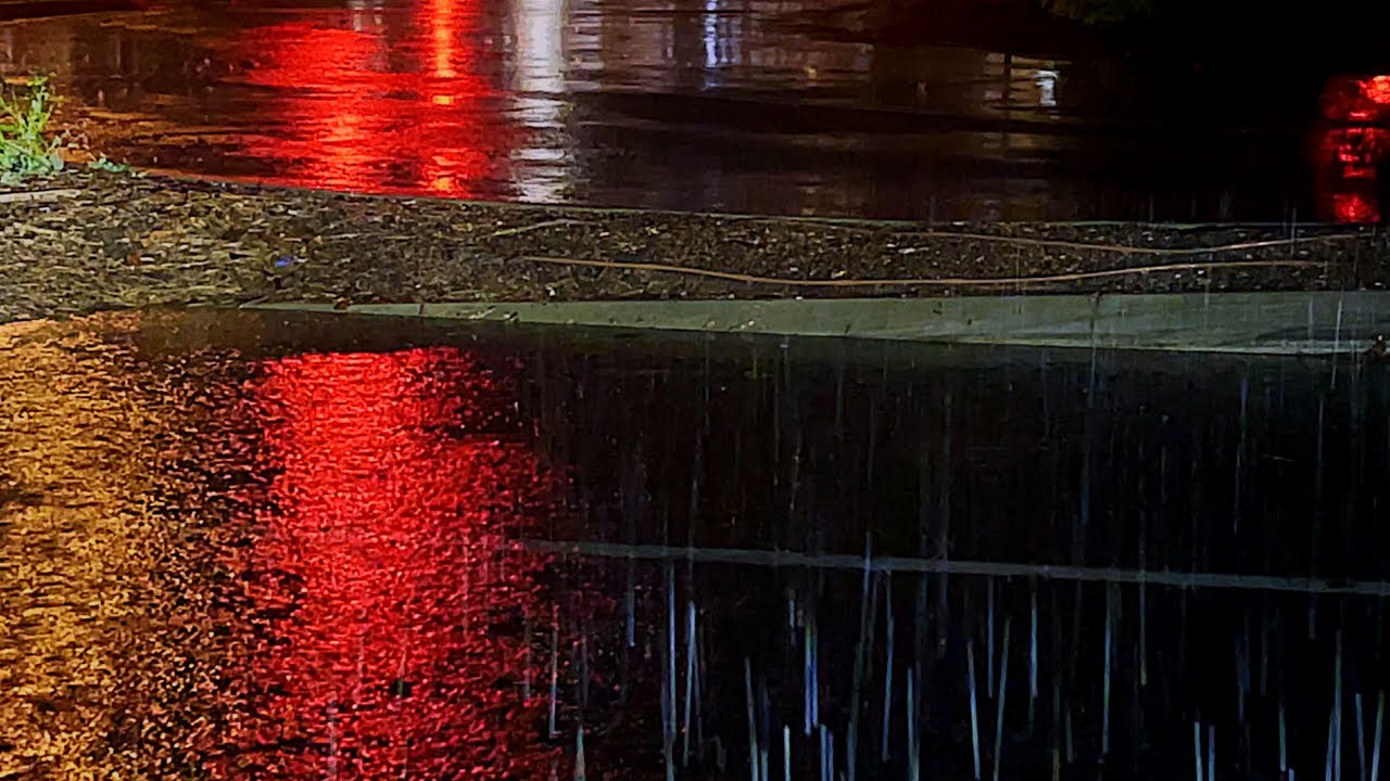 HEAVY RAIN to Sleep Fast & end Insomnia. Heavy Rain Sounds for Study, Reduce Stress, Relax