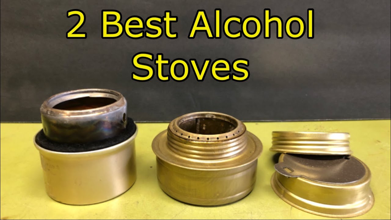 Two Best Alcohol Stoves. Trangia & Fancy Feast