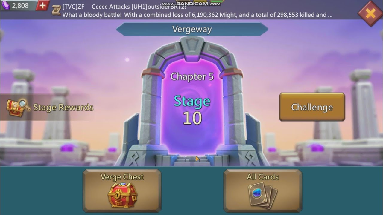 Lords mobile Vergeway chapter 5 stage 10