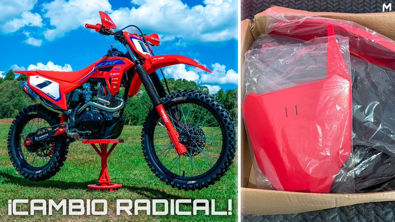 KIT BIKER PARA CRF 230F 🔴  / ¿EN QUE MODELOS QUEDA? / UMBOXING