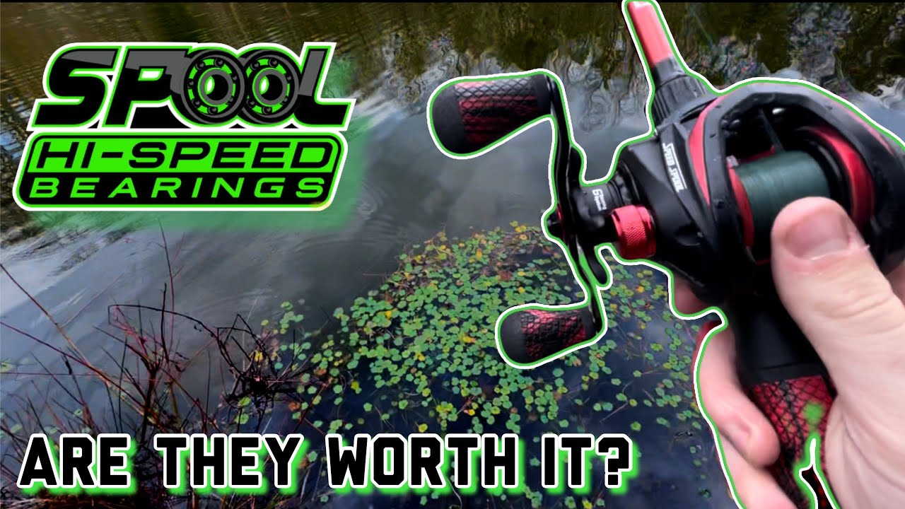 Spool High Speed Reel Bearings REVIEW! Are they worth it?!