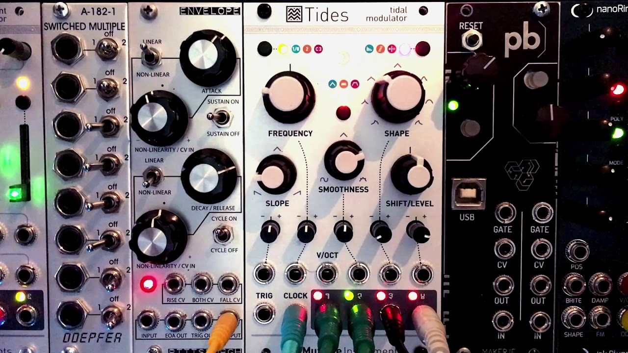 Mutable Instruments - Tides 2018 - Part II: Modes & the shift/level control