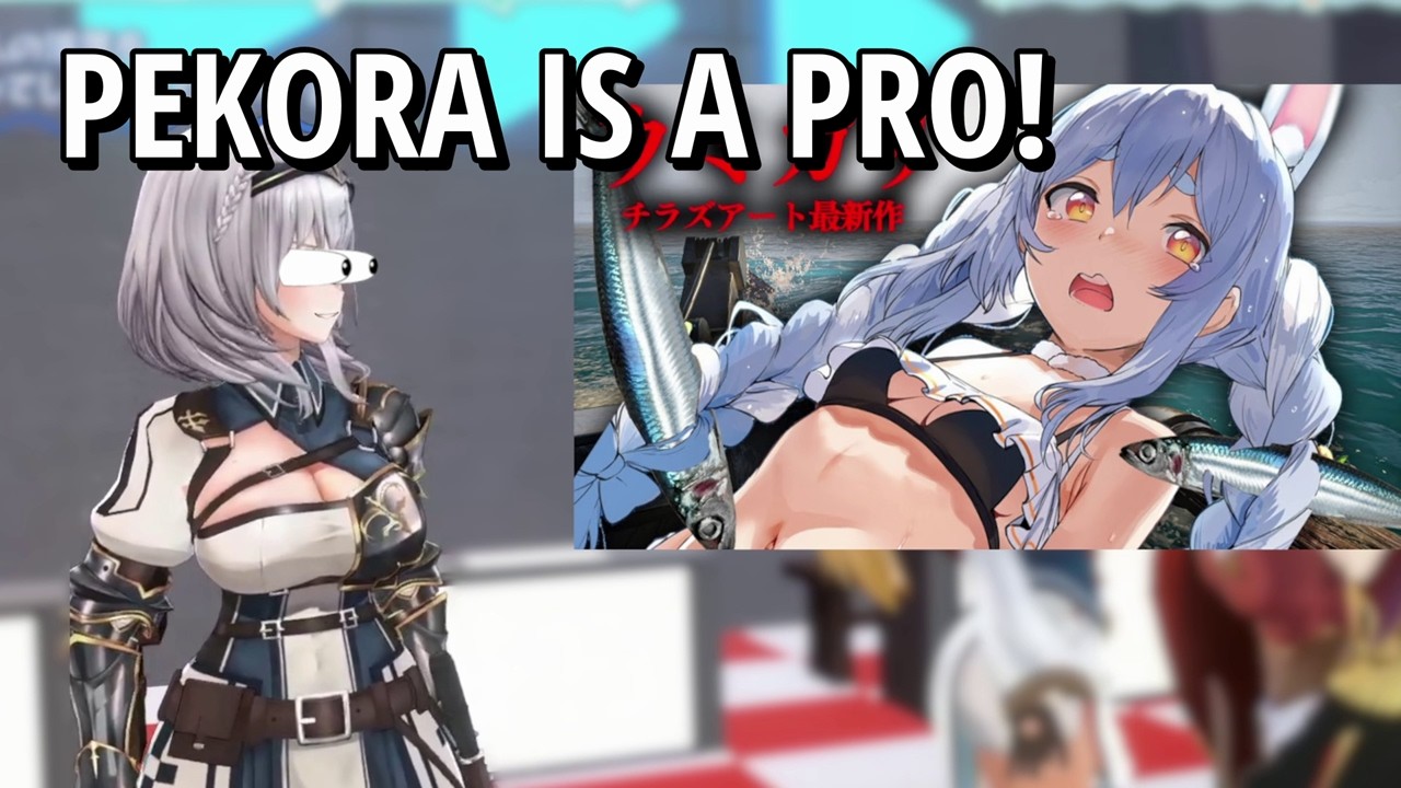 Shirogane Noel Talks About Pekora’s “Clickbait Thumbnails”